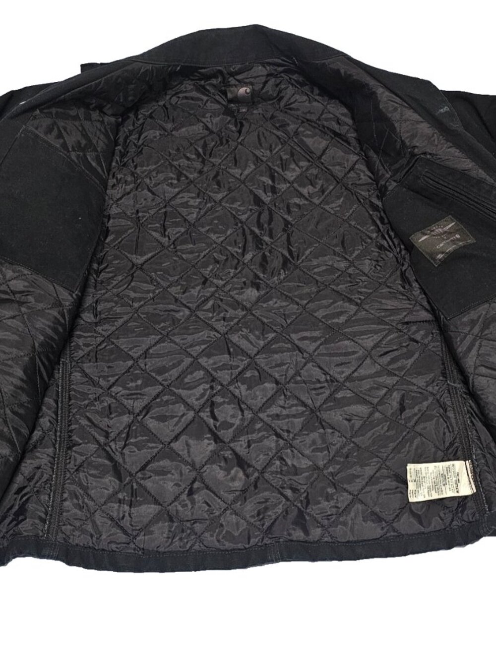 Carhartt X Chrysler Imported From Detroit Black Denim Men's Jacket Size M - Picture 4 of 16